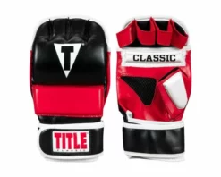 TITLE Classic Wristwrap Heavy Bag Gloves
