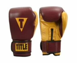 TITLE Boxing Supreme Leather Bag Gloves