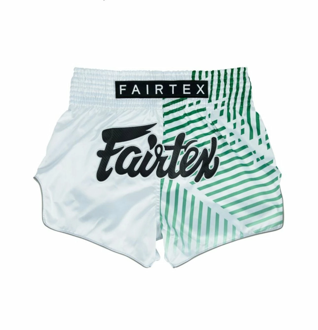 Fairtex BS1923 Muay Thai Shorts Racer White 1 Fairtex BS1923 Muay Thai Shorts Racer White