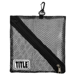 TITLE Clip On Mesh Hand Wrap Bag