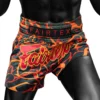 Fairtex Muay Thai Shorts - BS1926 Magma 'Red'