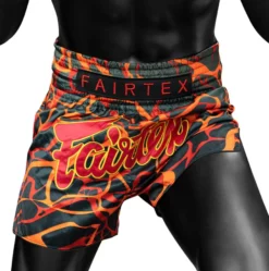 Fairtex Muay Thai Shorts - BS1926 Magma 'Red'