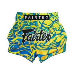 Front Page 23 Fairtex Muay Thai Shorts - BS1927 Magma 'Green'