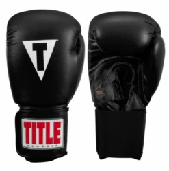 TITLE Classic Leather Elastic Training Gloves 2.0