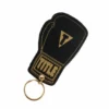 TITLE Stamped Leather Boxing Glove Keyring