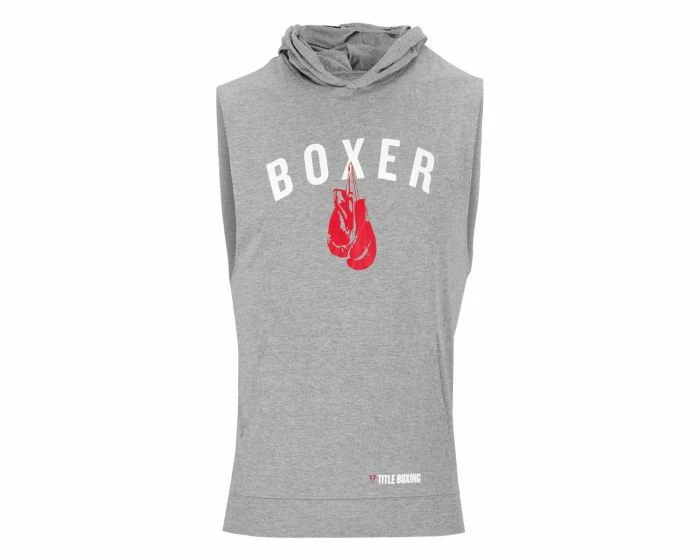 TITLE Boxing Boxer Muscle Hoody Tee 1 TITLE Boxing Boxer Muscle Hoody Tee