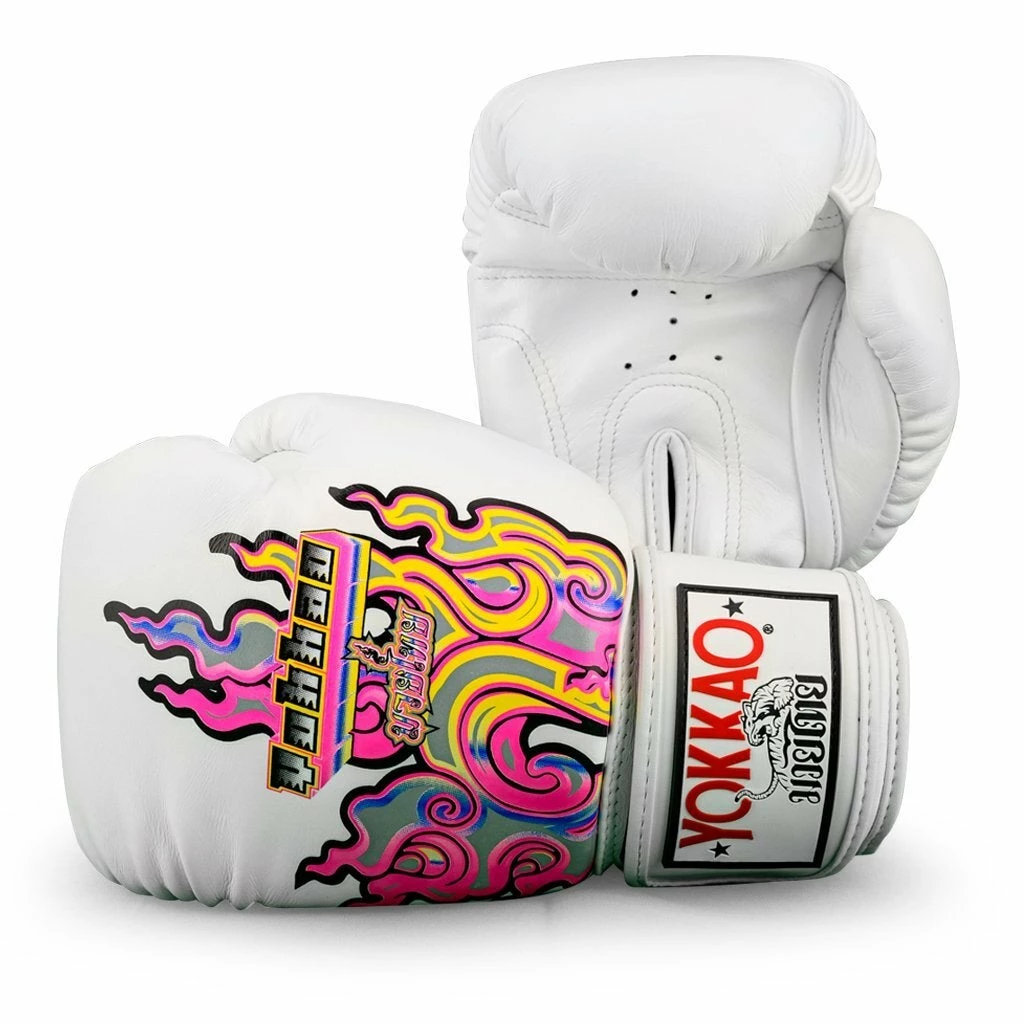 YOKKAO BANGKOK FLAMES BOXING GLOVES 1 YOKKAO BANGKOK FLAMES BOXING GLOVES